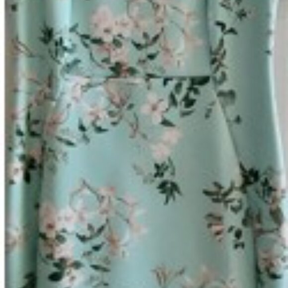 Calvin Klein Round Neck Sheath Dress Seafoam Green Sz 12 NEW w/Tags - Picture 9 of 14